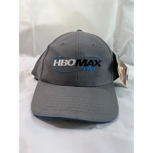 Vintage HBO Dad Hat The Max Pak NWT Gray Adjustable One Size‎ Fits Most OSFM New